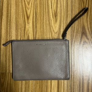 Gray Michael Kors wristlet